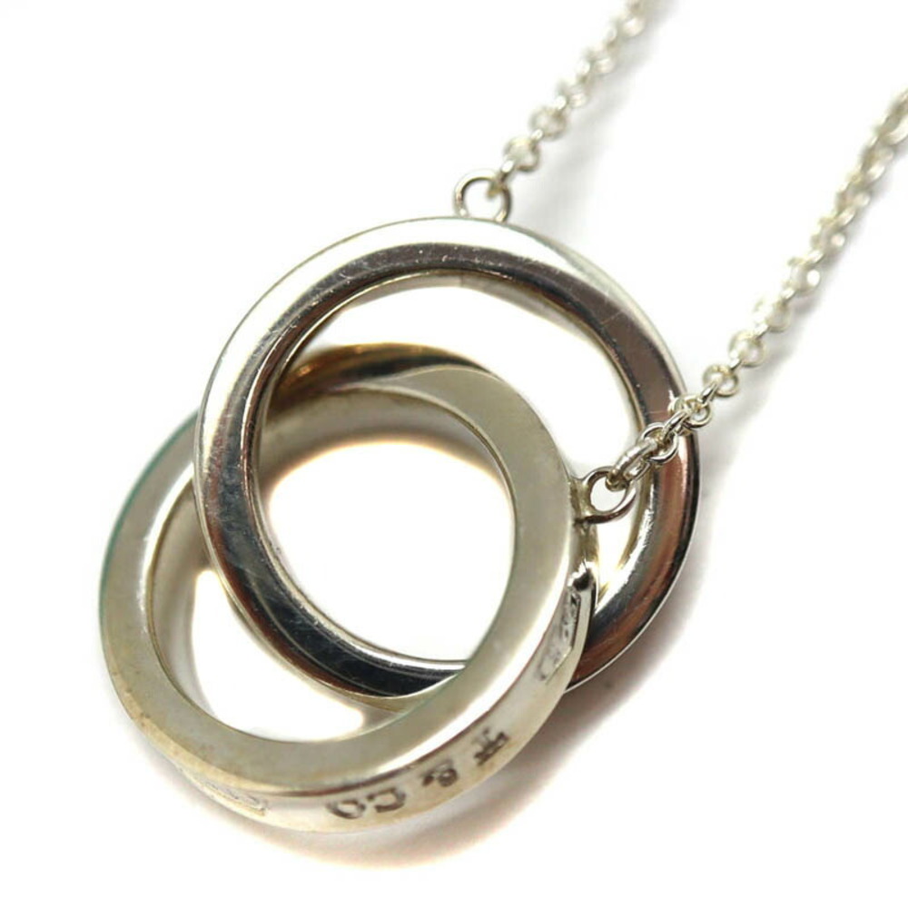 Tiffany Interlocking Necklace Silver